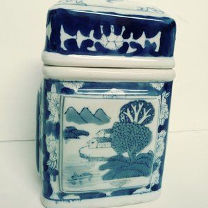 VINTAGE ASIAN "TEA" CANISTER